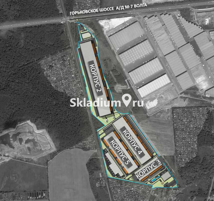 Складской комплекс Кашино Московская обл, Ногинск, деревня Кашино фото