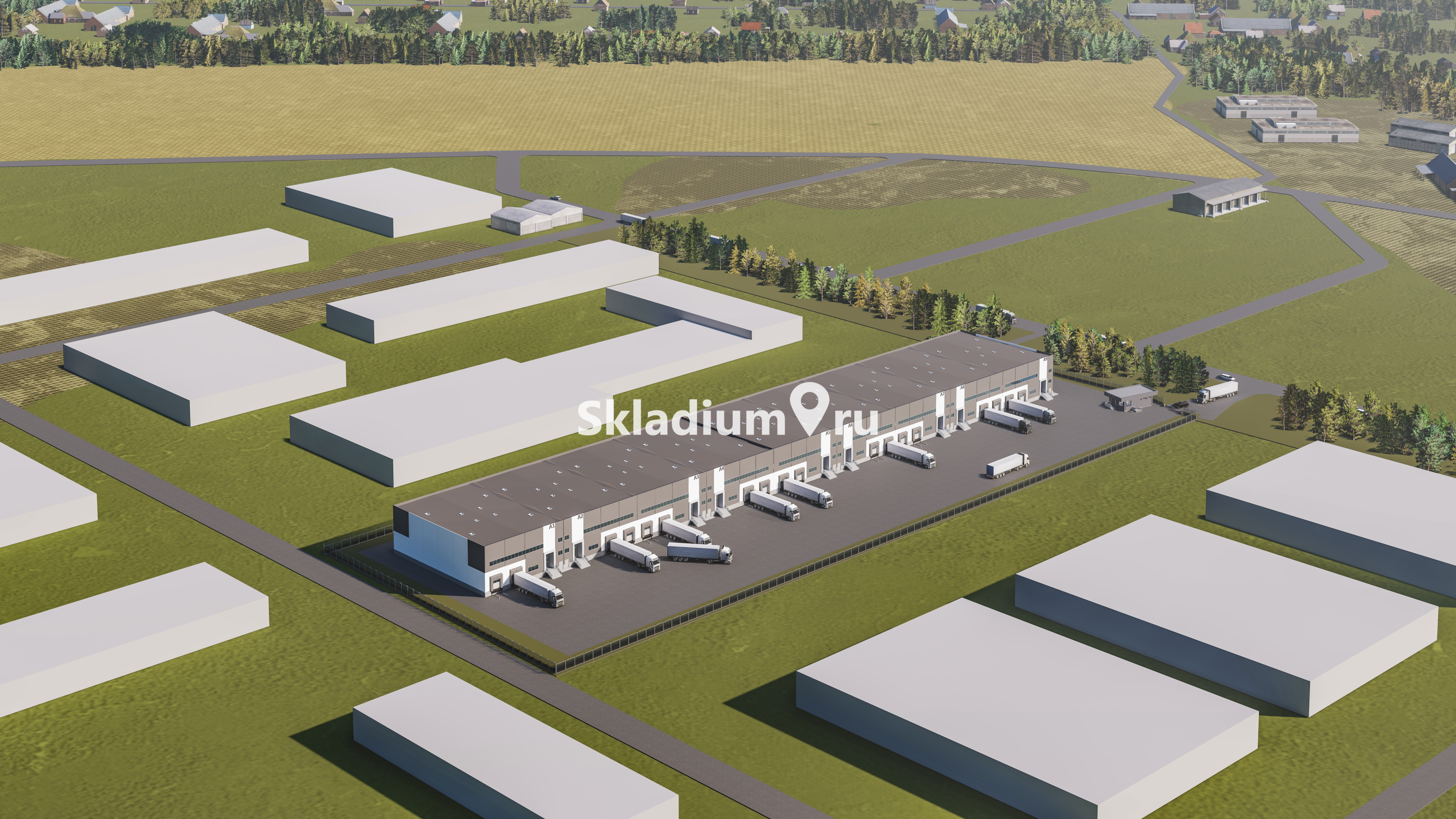 Складской комплекс Бронницы Московская обл, Раменское, деревня Торопово, тер Промпарк Альфа фото
