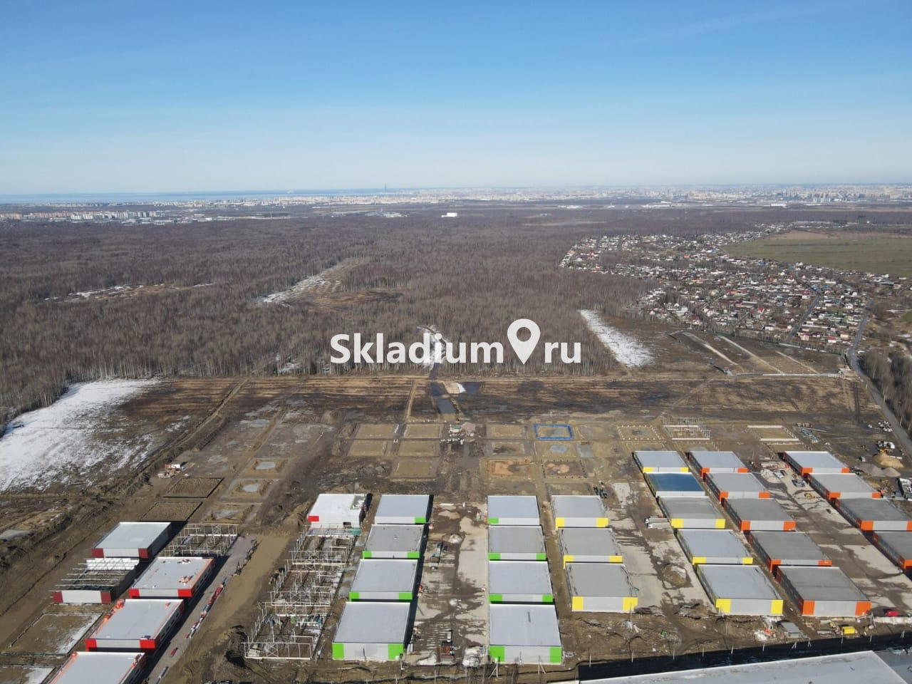 Складской комплекс Ленинградская обл, Ломоносовский р-н, деревня Малое Карлино фото