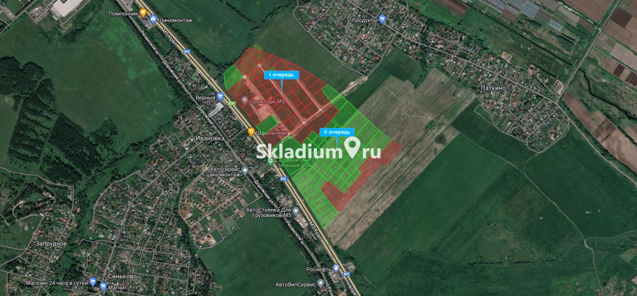 Складской комплекс Промпарк М5 Российская Федерация, Московская область, р-н Раменский, с/п Софьинское фото